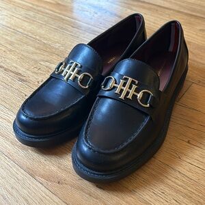Tommy Hilfiger Black Loafers